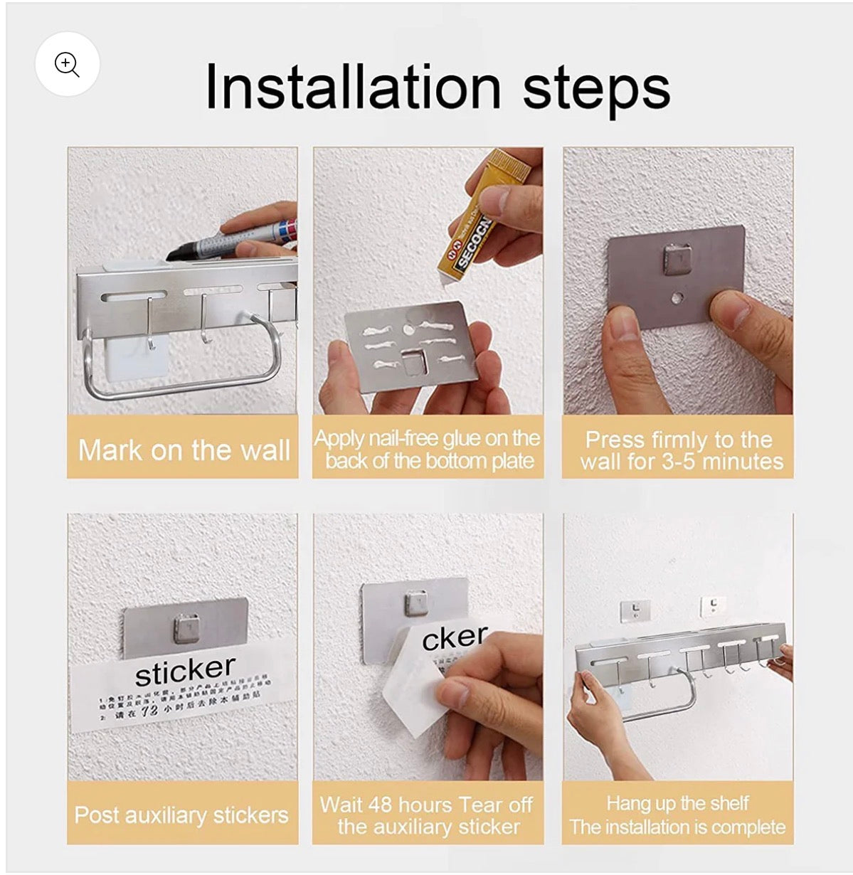 Kitchen Counter Organization Knife Block